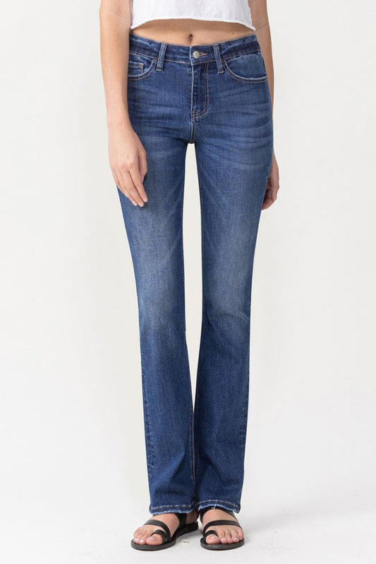 Lovervet Rebecca Midrise Bootcut Jeans Trendsi