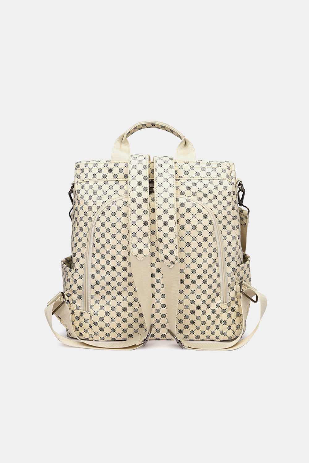 Printed PU Leather Backpack