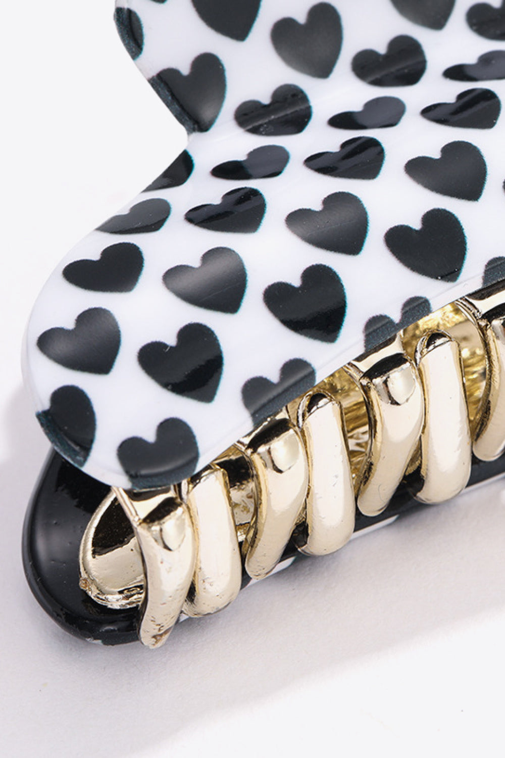 Heart Print Claw Clip Trendsi