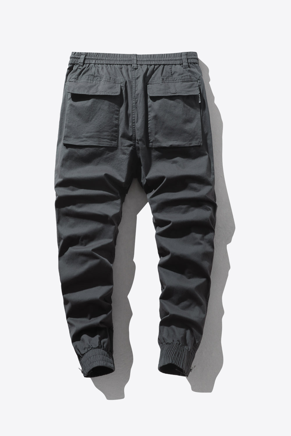 Men's Drawstring Waist Cargo Joggers with Pockets Trendsi