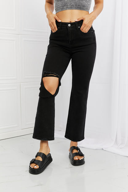 Yasmin Relaxed Distressed Jeans Trendsi