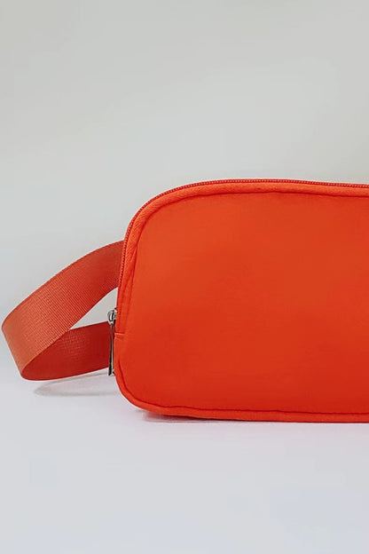 Buckle Zip Closure Fanny Pack Trendsi