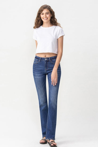 Lovervet Rebecca Midrise Bootcut Jeans Trendsi