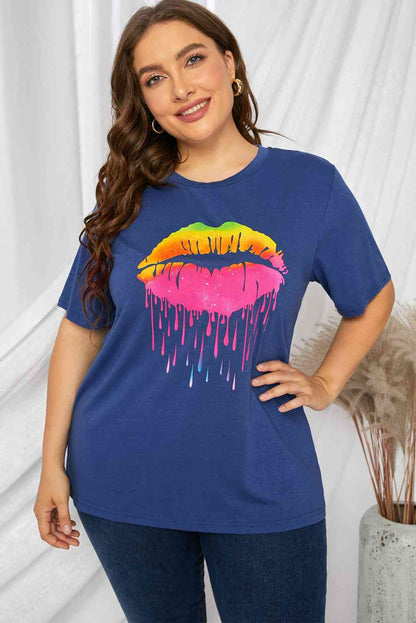 Plus+ Lip Graphic Tee Shirt