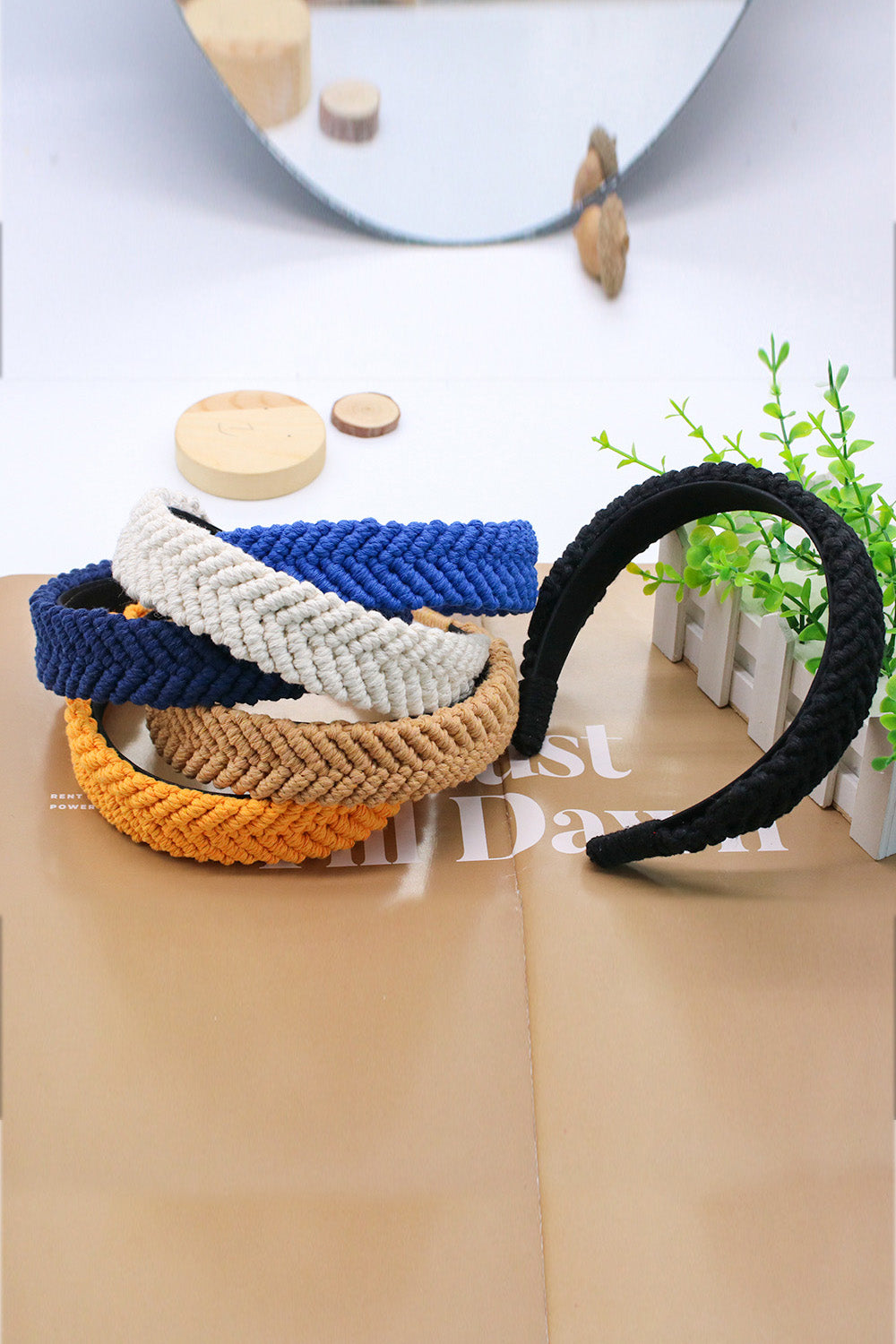 Retro Style Macrame Headband Trendsi