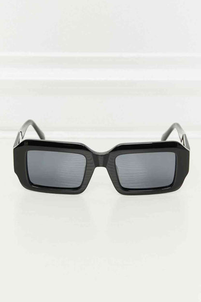 Rectangle TAC Polarization Lens Full Rim Sunglasses