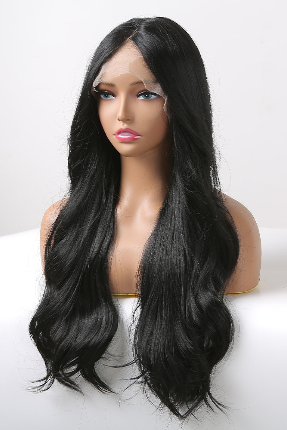 13*2" Lace Front Wigs Synthetic Long Wavy 24" 150% Density Trendsi