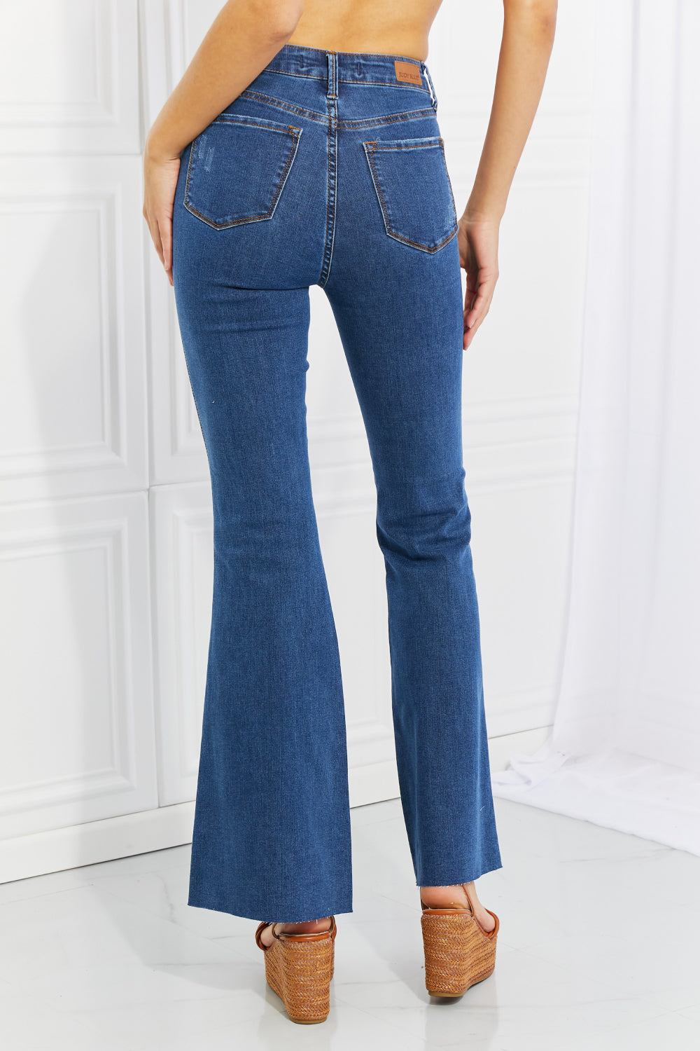 Judy Blue Ava Cool Denim Tummy Control Flare