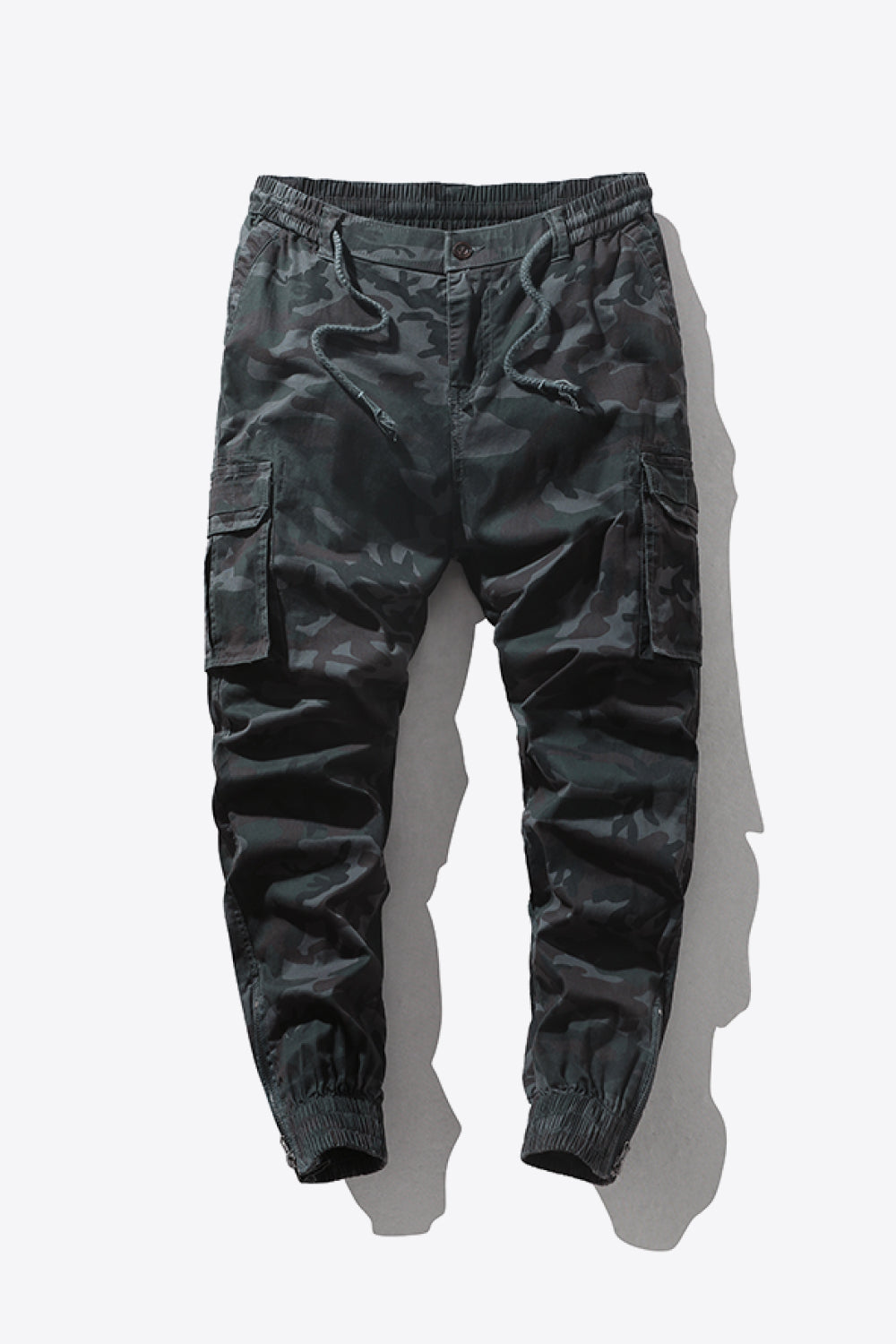 Men's Camouflage Drawstring Waist Joggers Trendsi