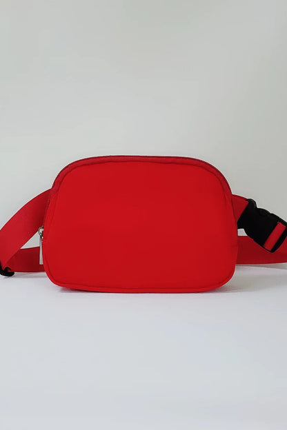 Buckle Zip Closure Fanny Pack Trendsi