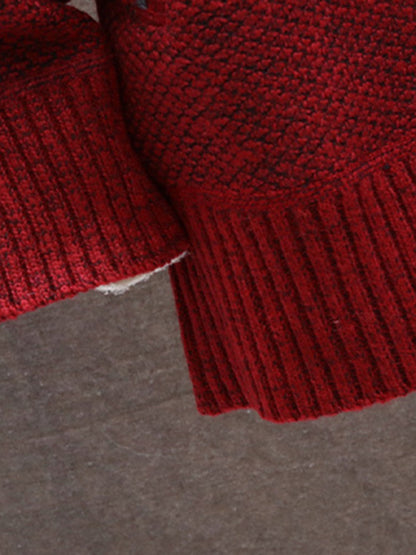 Men’s Color Block Faux Fur Lining Zip Front Jacket kakaclo