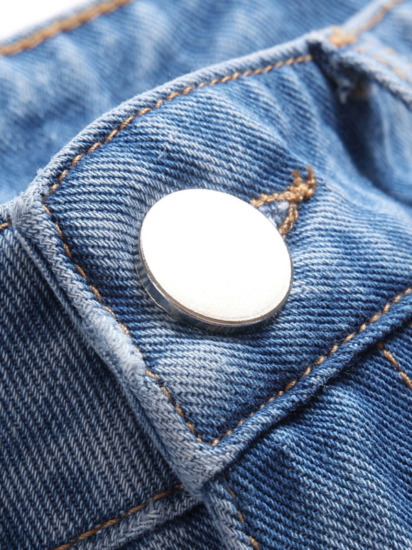 Men's Ripped To Shreds Distressed Skinny Jeans kakaclo