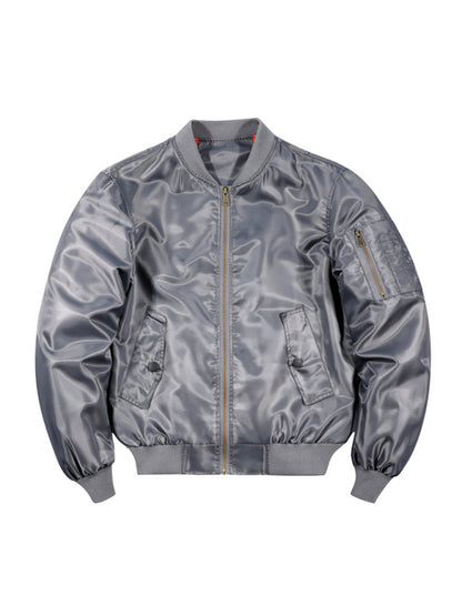 Men's Edgy Bomber Jacket kakaclo