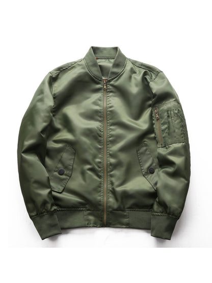 Men's Edgy Bomber Jacket kakaclo