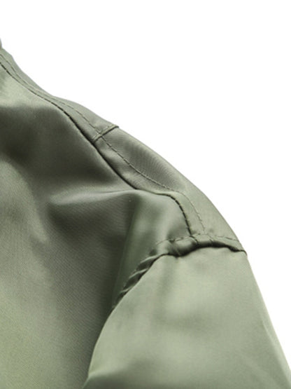 Men's Edgy Bomber Jacket kakaclo