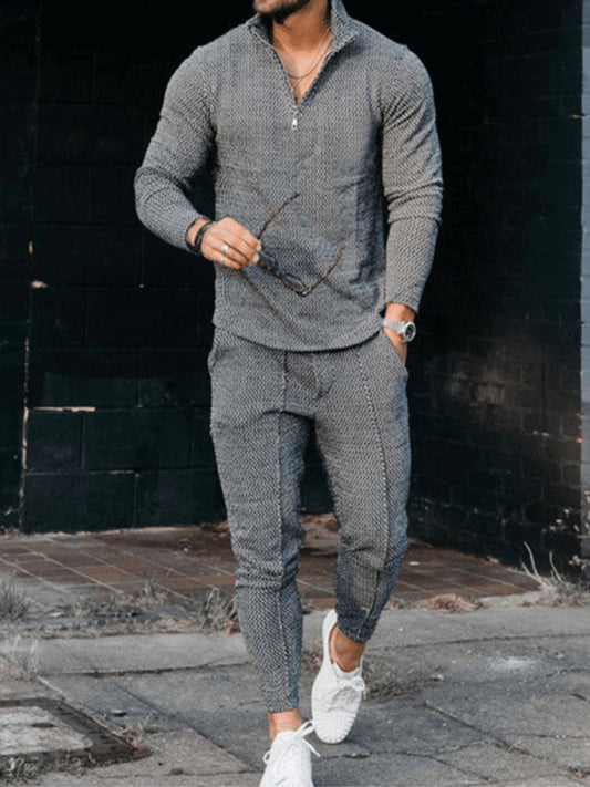 Men's Sweater & Joggers Matching 2-piece Sets kakaclo