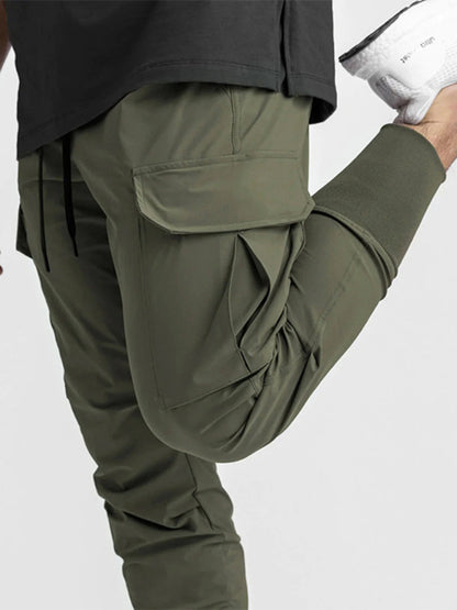Men's Stretch Twill Cargo Joggers kakaclo