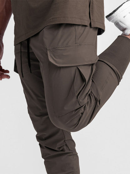 Men's Stretch Twill Cargo Joggers kakaclo