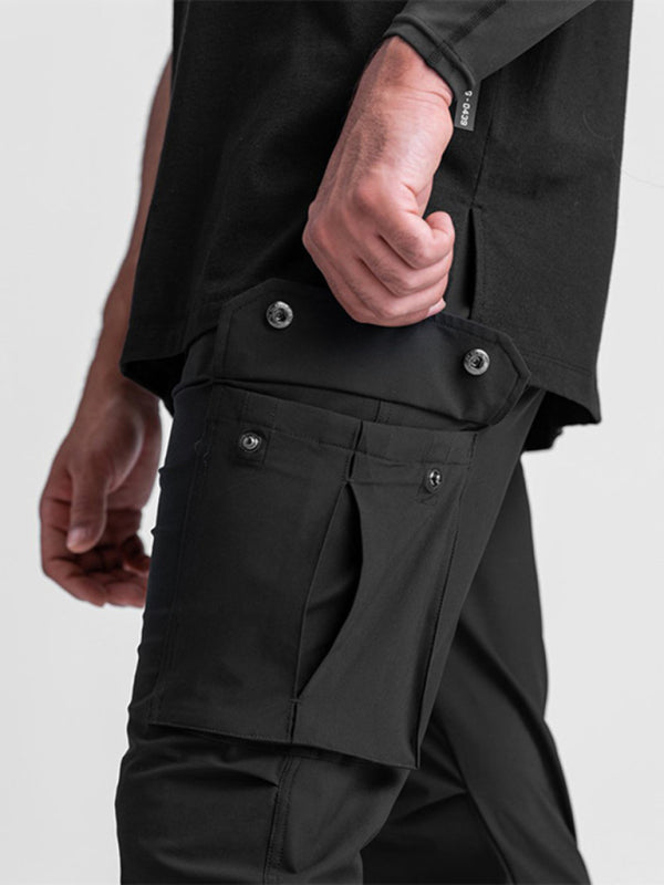 Men's Stretch Twill Cargo Joggers kakaclo