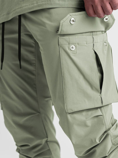 Men's Stretch Twill Cargo Joggers kakaclo