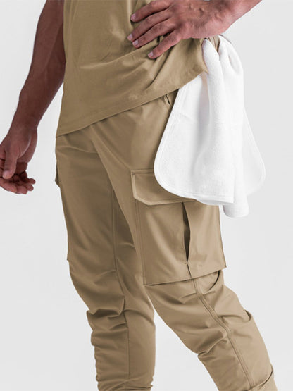 Men's Stretch Twill Cargo Joggers kakaclo