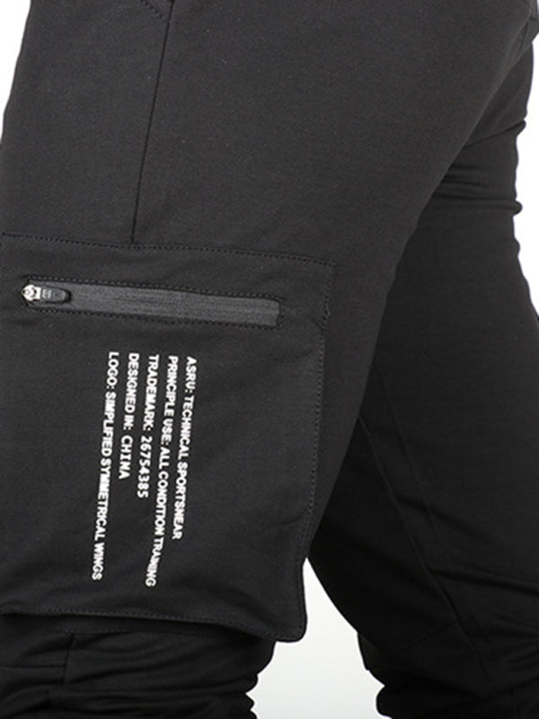 Men's Casual Loose Sports Multi-Pocket Cargo Pants kakaclo