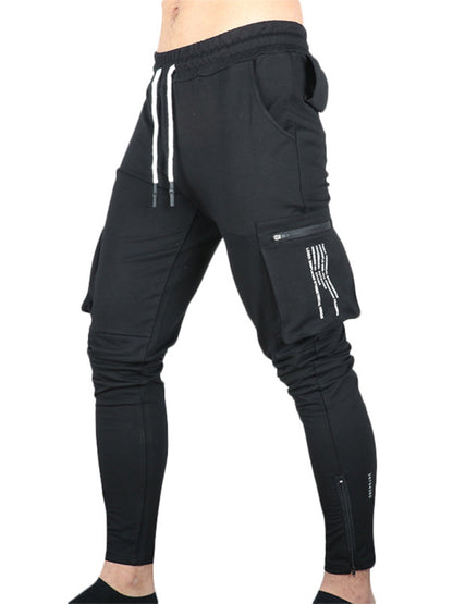 Men's Casual Loose Sports Multi-Pocket Cargo Pants kakaclo