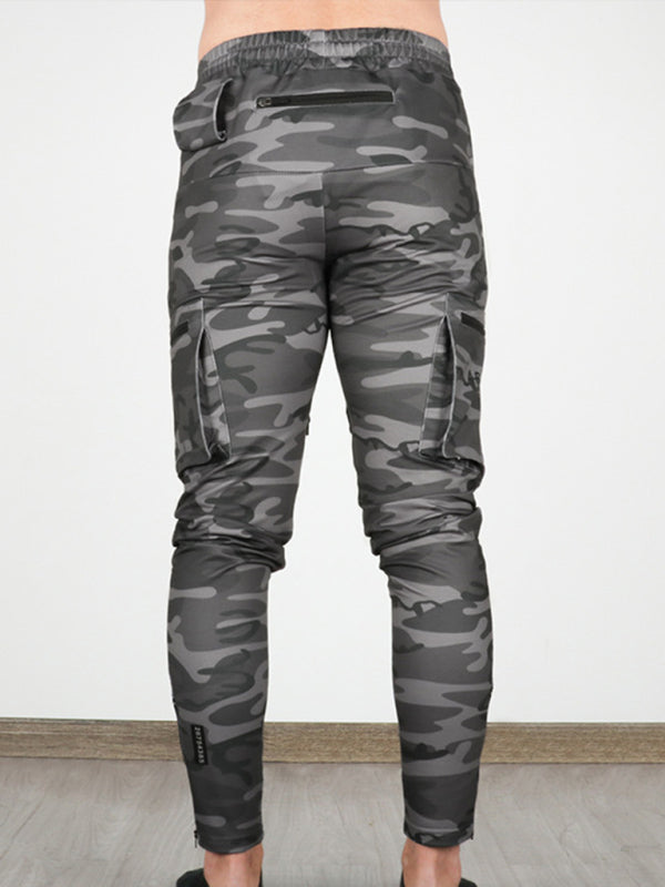 Men's Casual Loose Sports Multi-Pocket Cargo Pants kakaclo