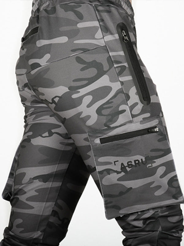 Men's Casual Loose Sports Multi-Pocket Cargo Pants kakaclo