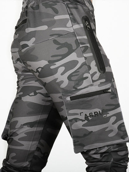 Men's Casual Loose Sports Multi-Pocket Cargo Pants kakaclo