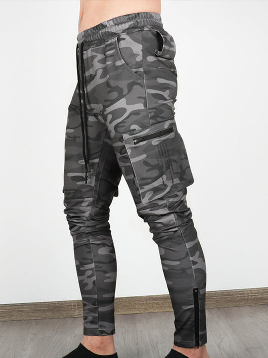 Men's Casual Loose Sports Multi-Pocket Cargo Pants kakaclo