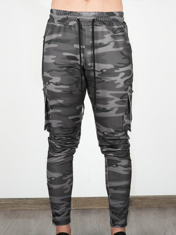 Men's Casual Loose Sports Multi-Pocket Cargo Pants kakaclo