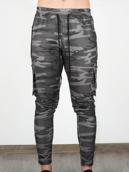 Men's Casual Loose Sports Multi-Pocket Cargo Pants kakaclo