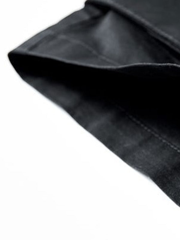 Men's Solid Color Cargo Shorts kakaclo