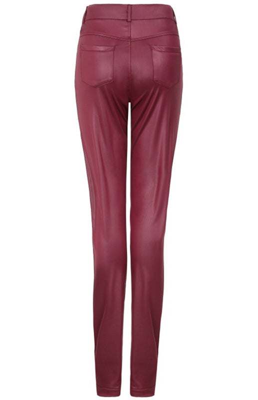 Fashion Pu Leather Pants kakaclo
