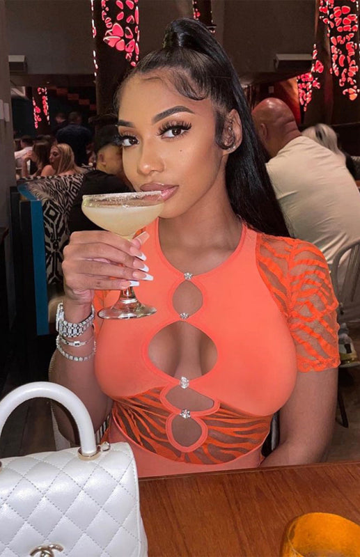 Patchwork See-Through Sexy Dress kakaclo