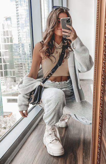 Solid Color Sexy Halter Tank Top kakaclo