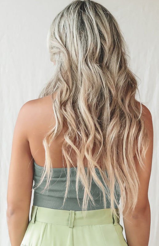 Solid Color Sexy Halter Tank Top kakaclo