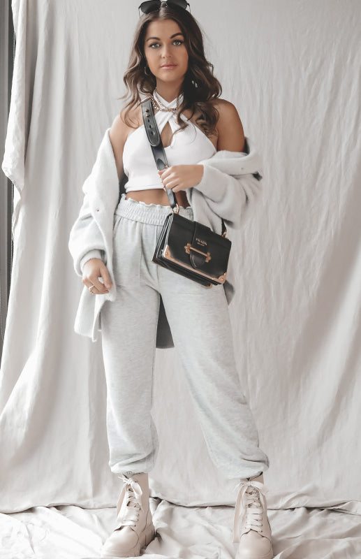 Solid Color Sexy Halter Tank Top kakaclo