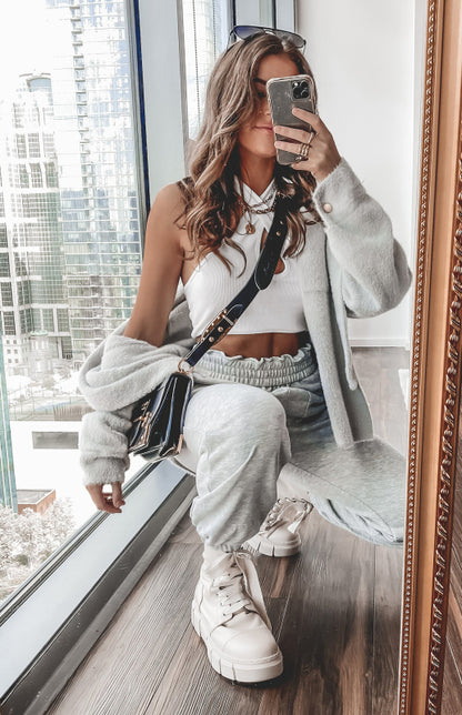 Solid Color Sexy Halter Tank Top kakaclo