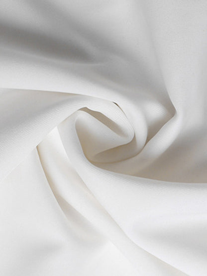 Irregular Cutout Long Sleeve Bodysuit kakaclo