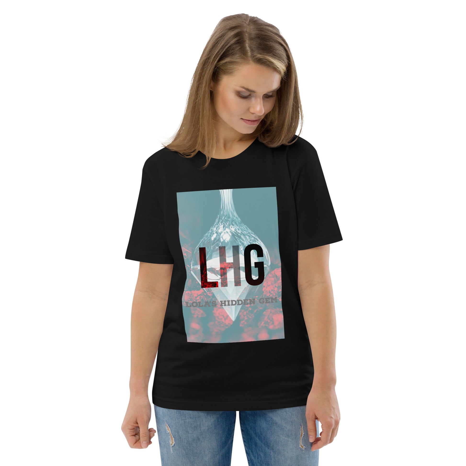 LHG Diamond Unisex Organic Cotton T-shirt Lola’s Hidden Gem