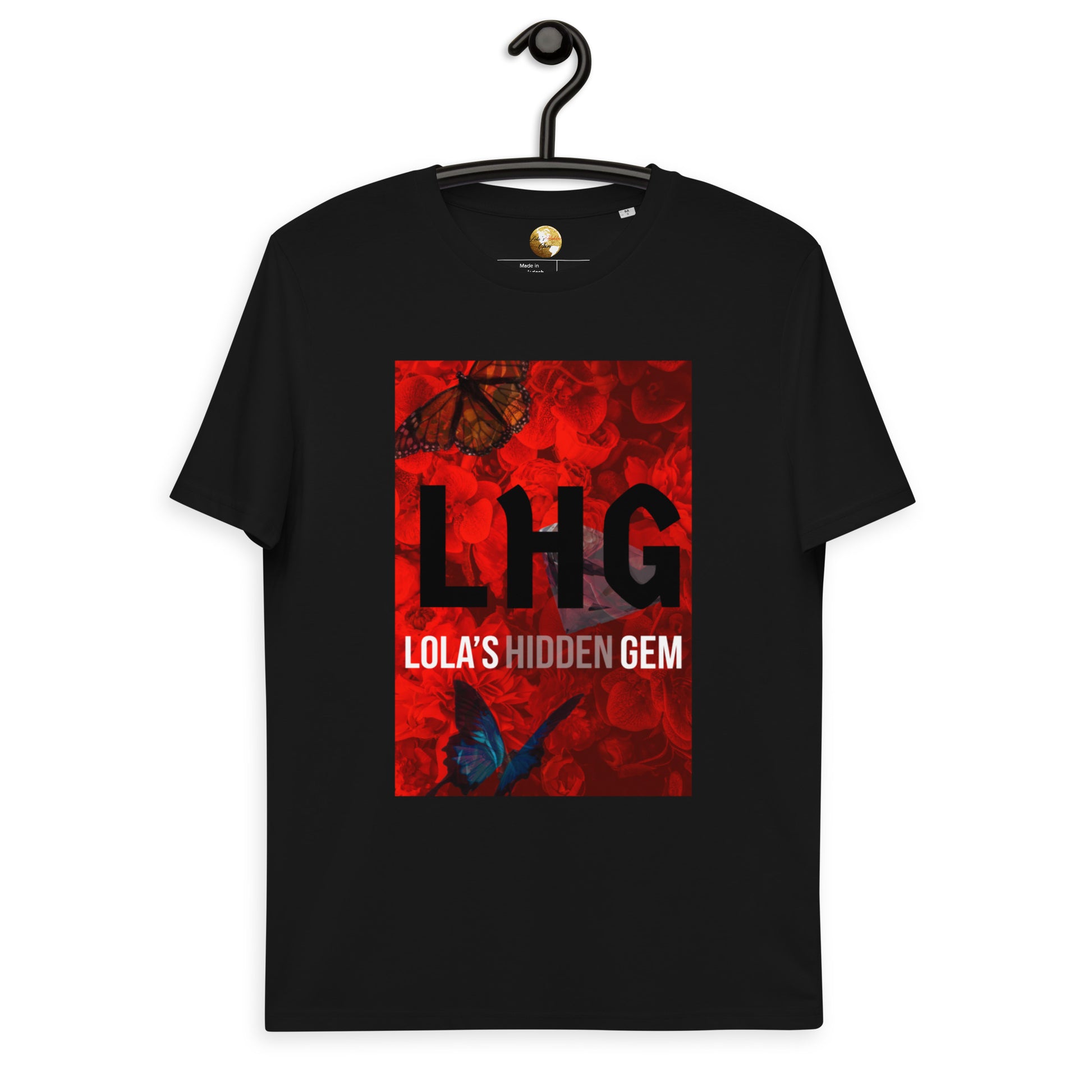 LHG Butterfly Unisex Organic Cotton T-shirt Lola’s Hidden Gem