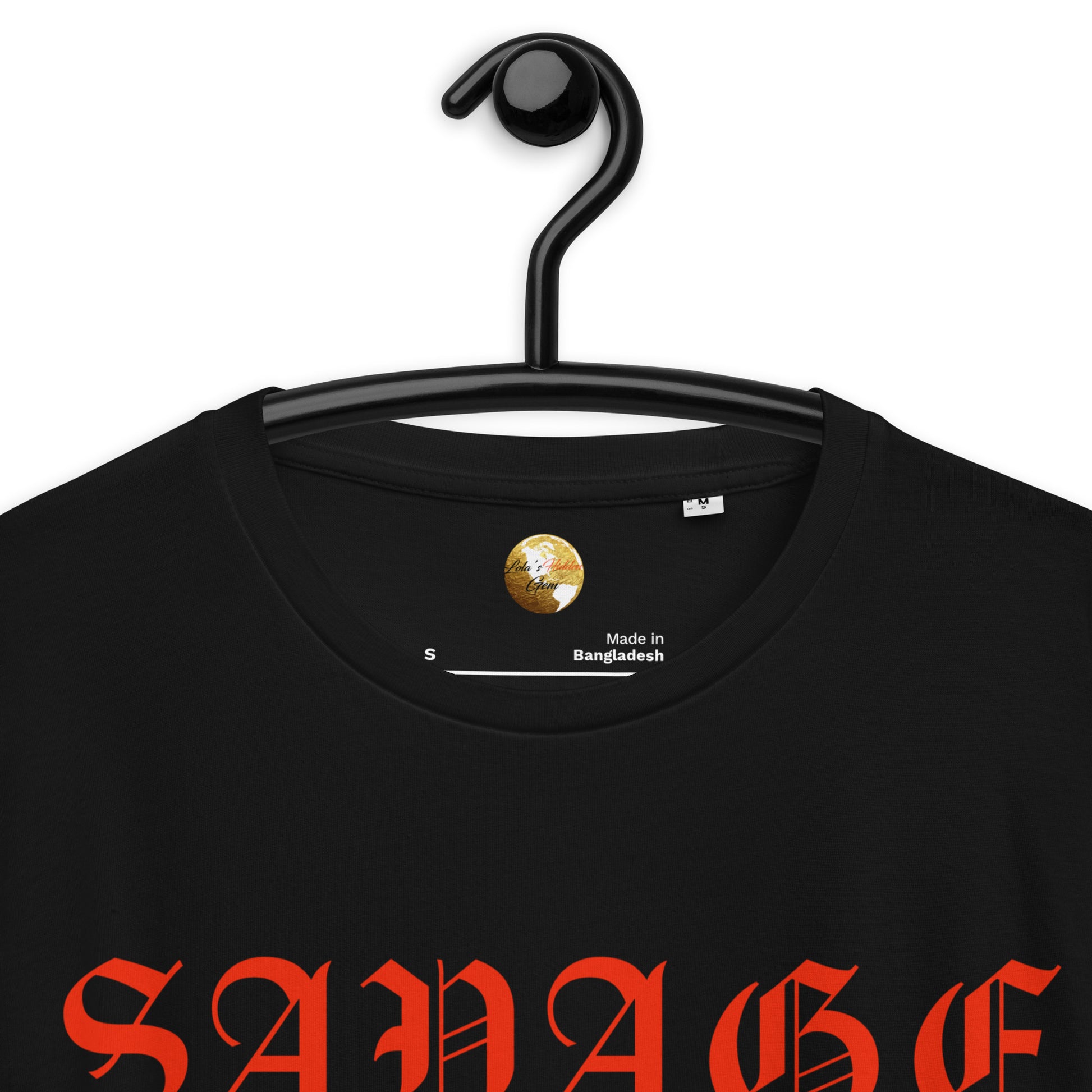 Savage Unisex Organic Cotton T-shirt Lola’s Hidden Gem