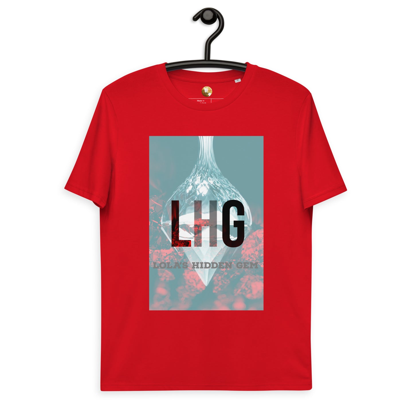 LHG Diamond Unisex Organic Cotton T-shirt Lola’s Hidden Gem