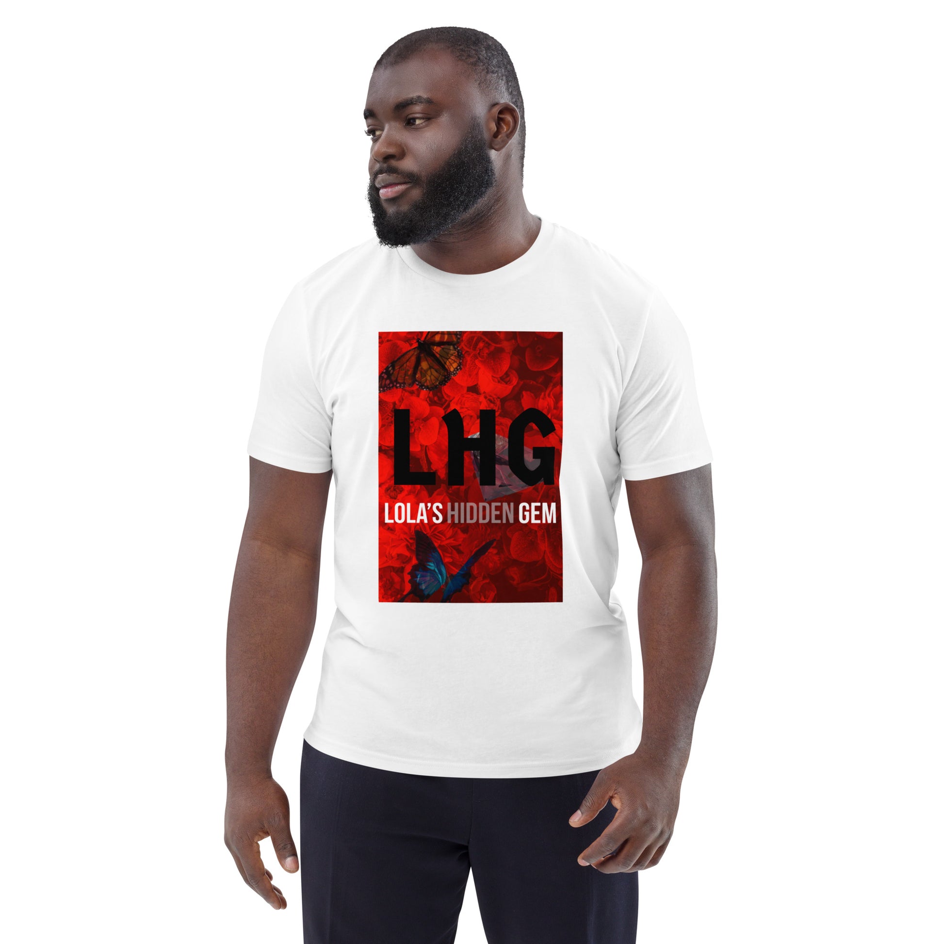 LHG Butterfly Unisex Organic Cotton T-shirt Lola’s Hidden Gem