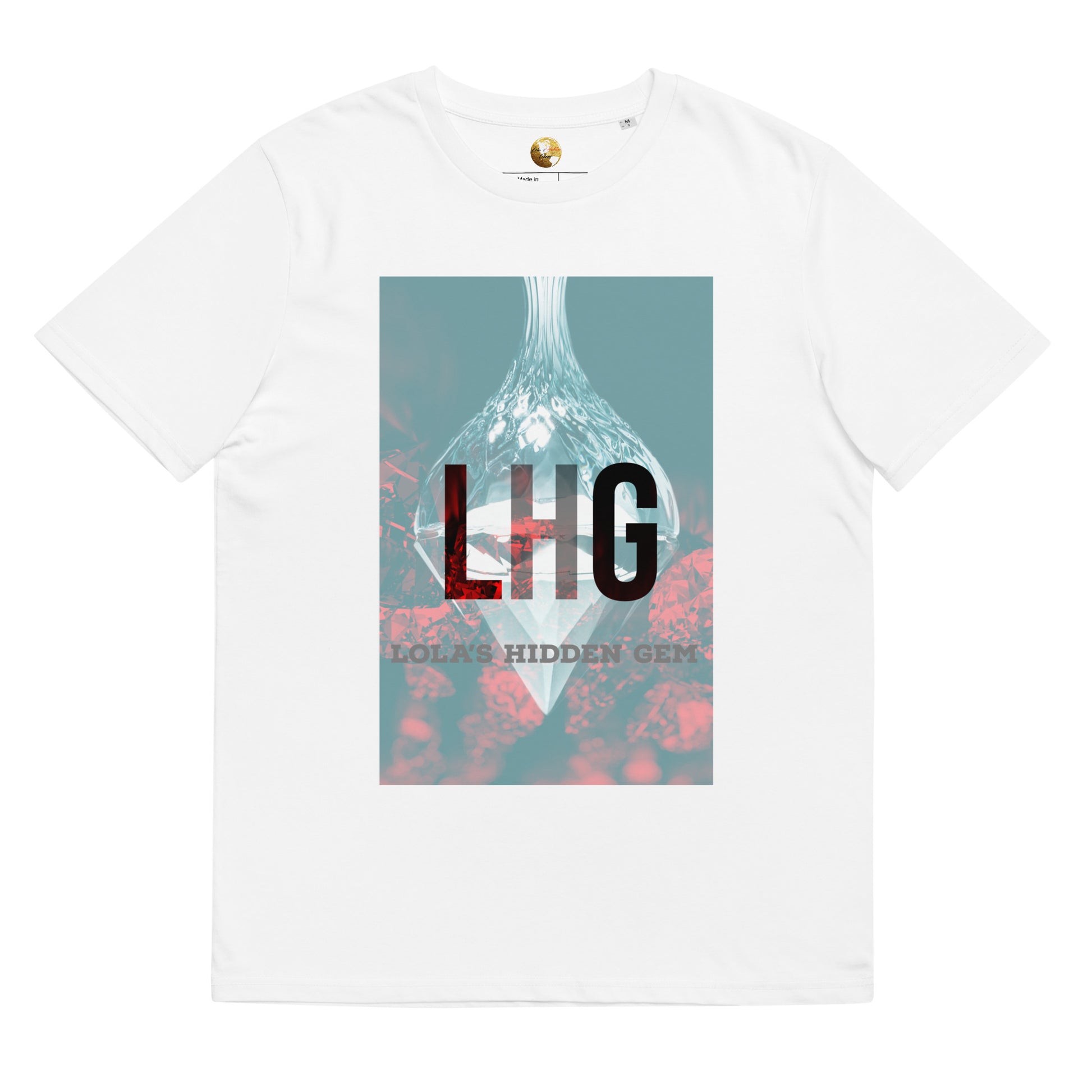 LHG Diamond Unisex Organic Cotton T-shirt Lola’s Hidden Gem