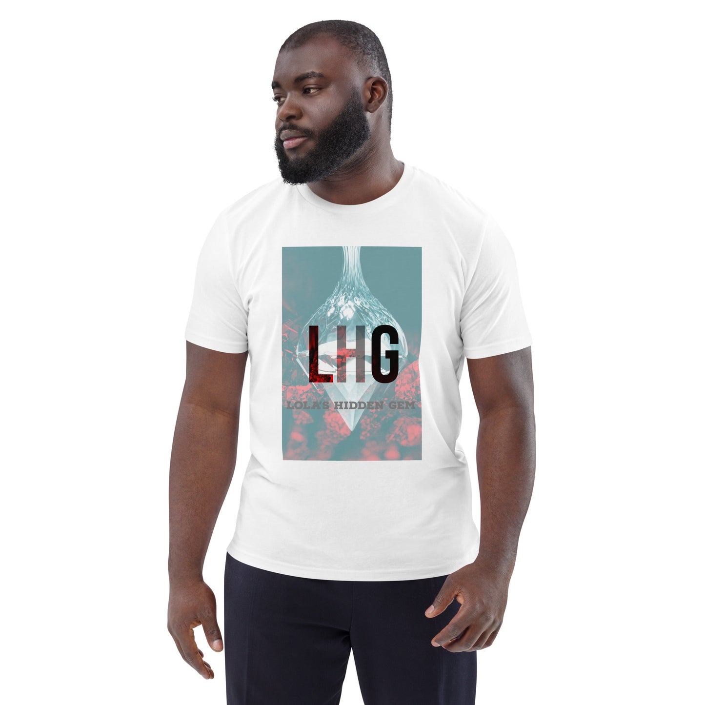 LHG Diamond Unisex Organic Cotton T-shirt Lola’s Hidden Gem