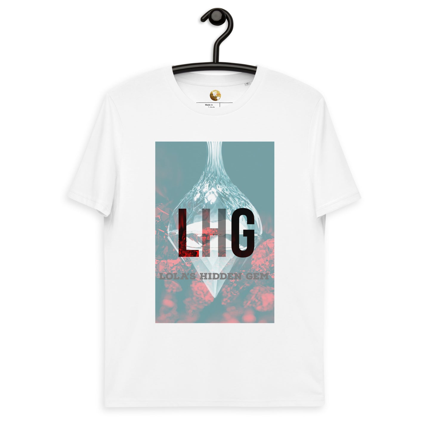 LHG Diamond Unisex Organic Cotton T-shirt Lola’s Hidden Gem