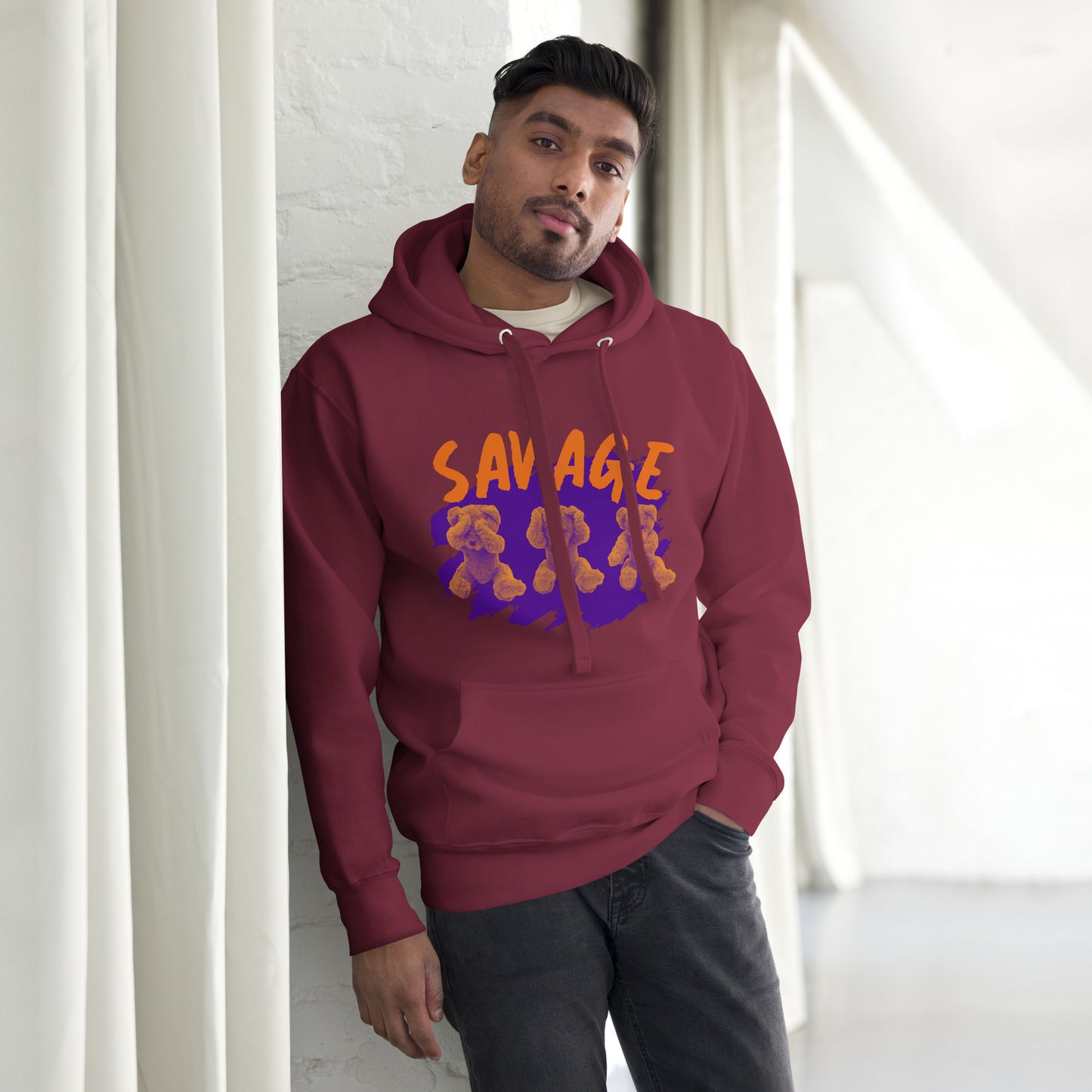 Savage Bear Unisex Hoodie Lola’s Hidden Gem